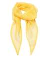 PR740 Premier 'Colours' Chiffon Scarf Sunflower colour image